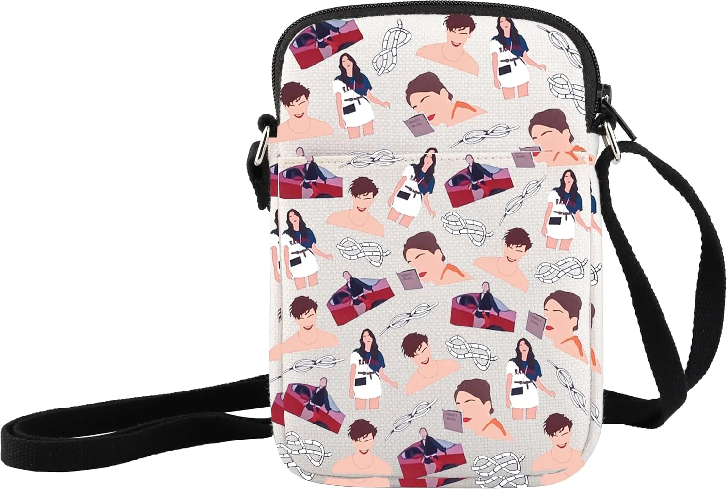 JXGZSO Romantic Movie Inspired Crossbody Bag Mexico Movie Lover Gift Drama Film Shoulder Bag