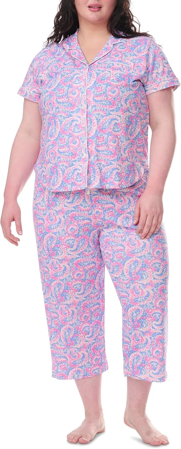 Karen Neuburger Women's Capri Girlfriend Pajama Set