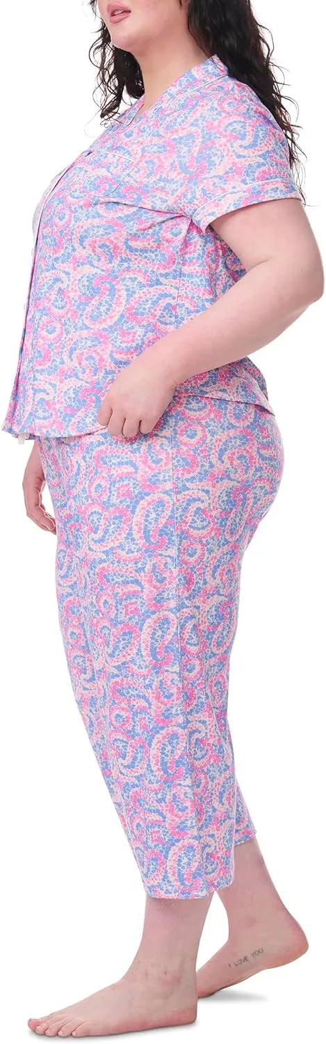 Karen Neuburger Women's Capri Girlfriend Pajama Set