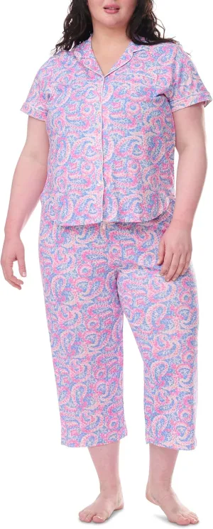 Karen Neuburger Women's Capri Girlfriend Pajama Set