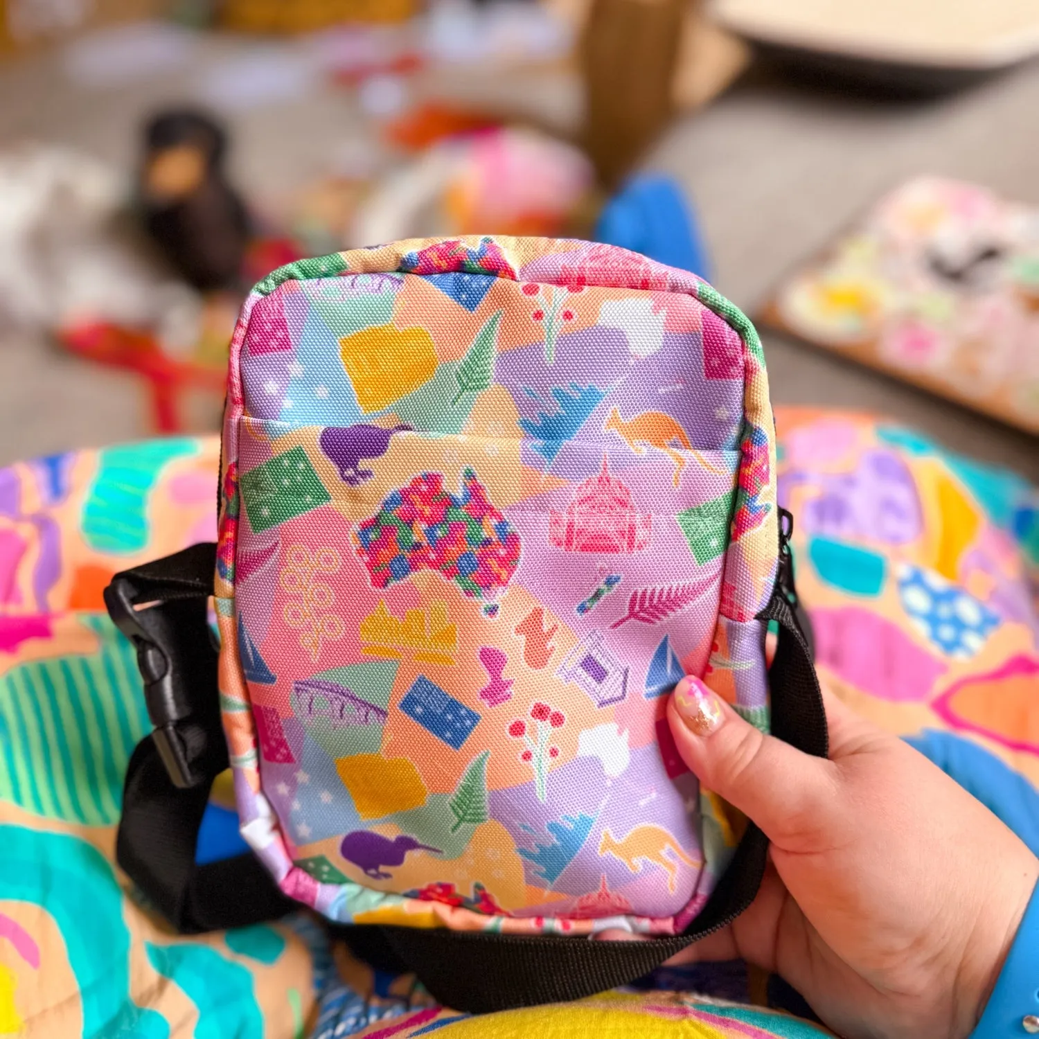 Karma Kaleidoscope Mini Crossbody Bag