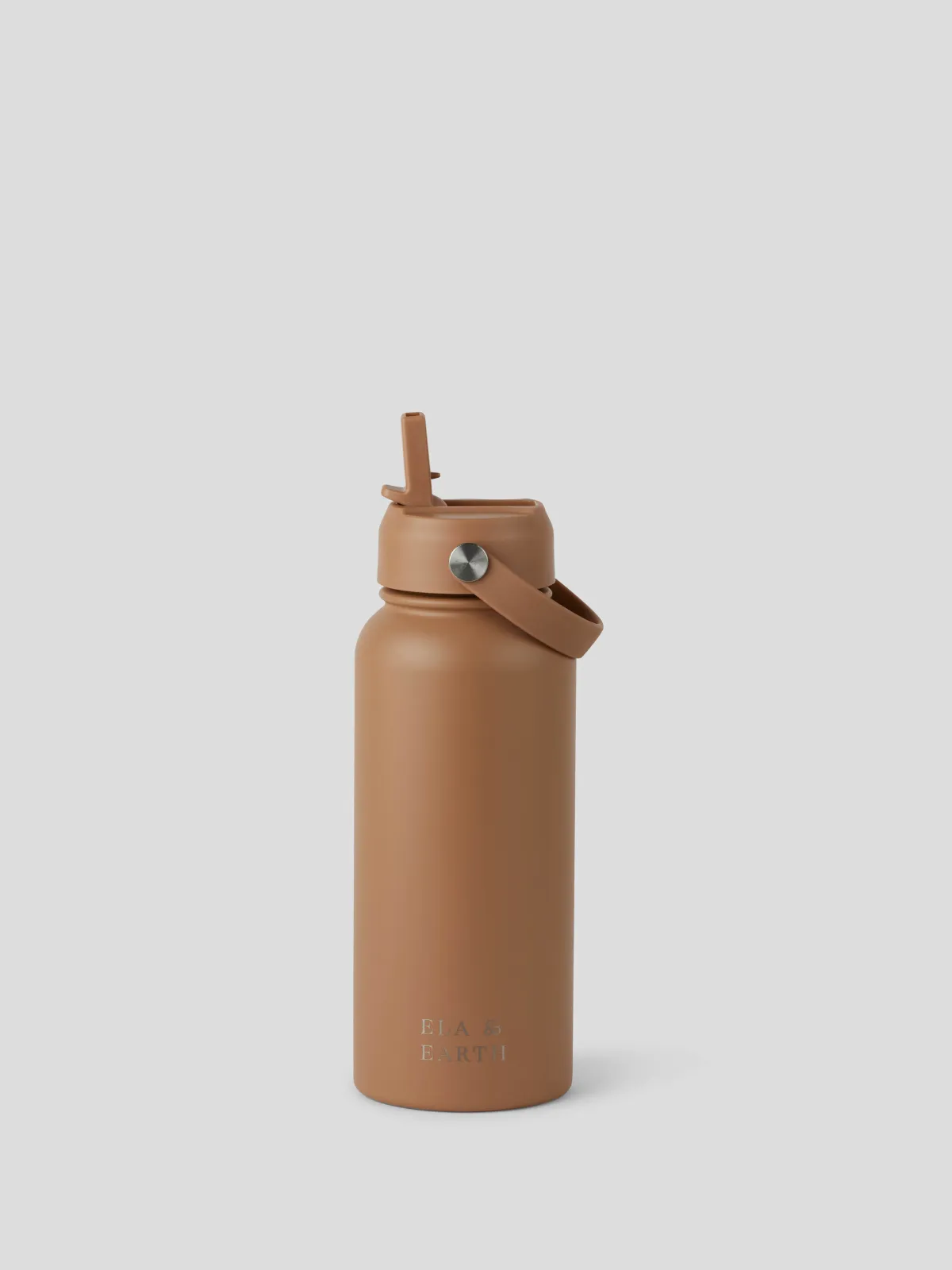 Khaki - Water Bottle Bag & 1 Litre Water Bottle Set