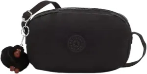 Kipling Iker Crossbody -24 Width x 16 Height x 8 Depth cm (Black Tonal)