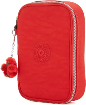 Kipling Women's 100 Pens Printed Case, Organize Accessories, Art Supplies, Makeup, Travel Organizer