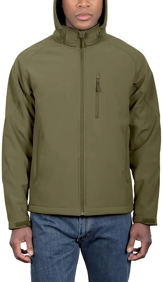 KIRKLAND Signature Men’s Water-Resistant Fleece Lined Softshell Jacket
