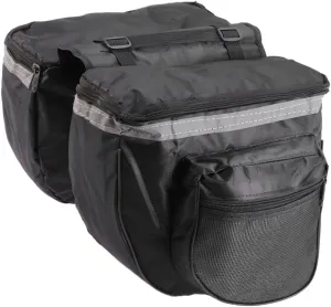Kisangel Waterproof Bike Bags Reflect Strips Multifunctional Seat Bag for Road Mountain Bikes