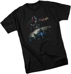 Knight Rider - Batman Arkham Knight Adult T-Shirt, XX-Large Black