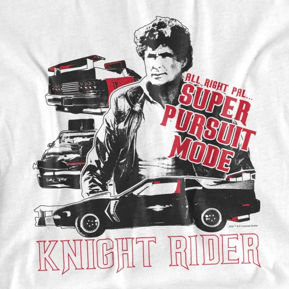 Knight Rider Super Pursuit Mode Unisex Adult T Shirt