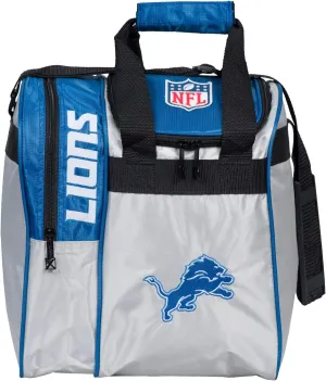 KR Strikeforce Officially Licensed NFL Single Bowling Ball Tote Bag with Shoe Compartment