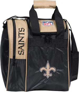 KR Strikeforce Officially Licensed NFL Single Bowling Ball Tote Bag with Shoe Compartment