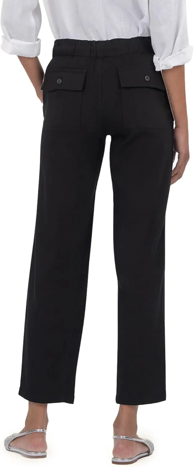 KUT from the Kloth Women's Rosalie-Drawstring Pants with Porkchop Pockets