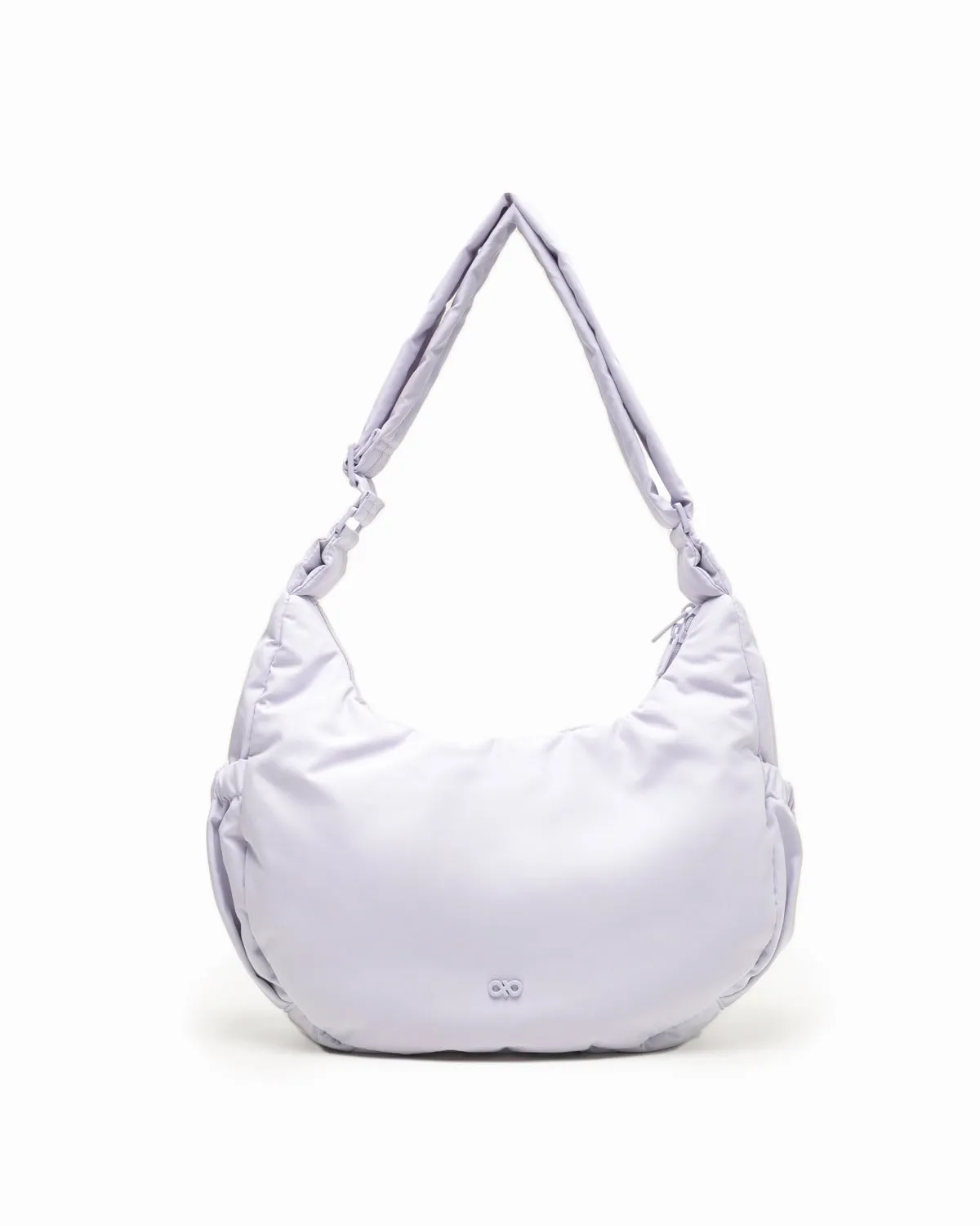 L COSY LUXE CRESCENT BAG LILAC