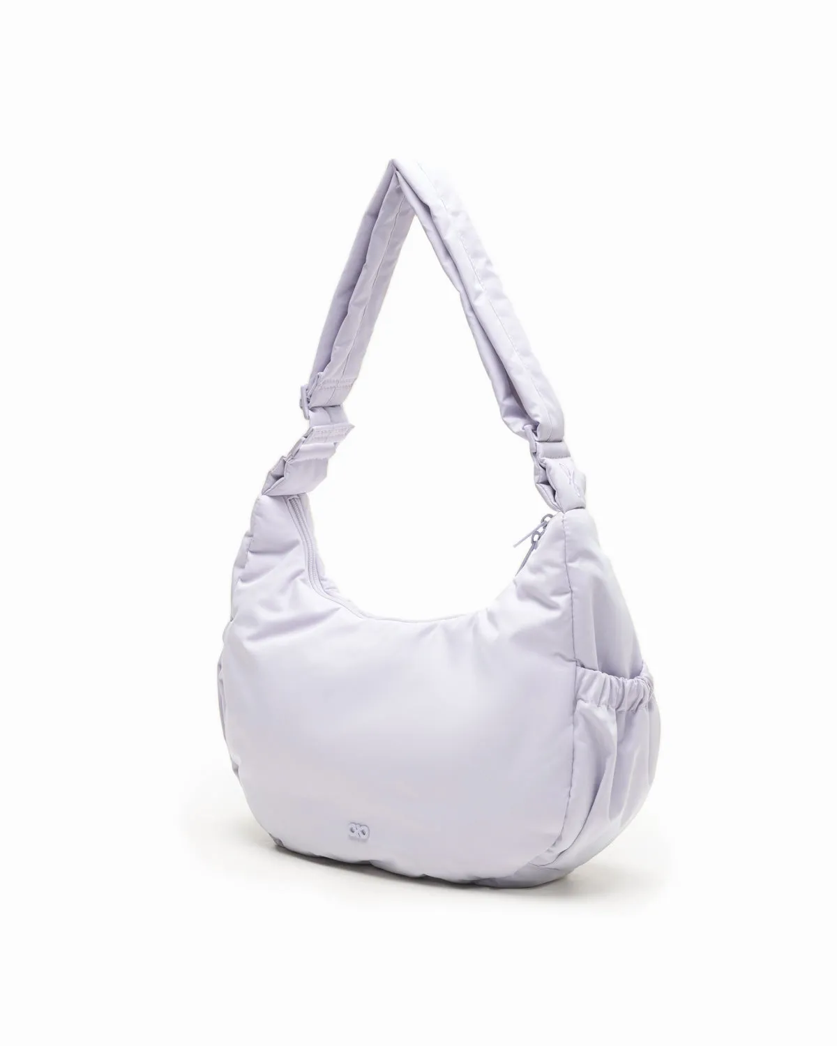 L COSY LUXE CRESCENT BAG LILAC