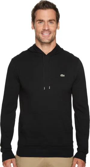 Lacoste Long Sleeve Hoodie Jersey Tee W/ Central Pocket, Th9349 Shirt