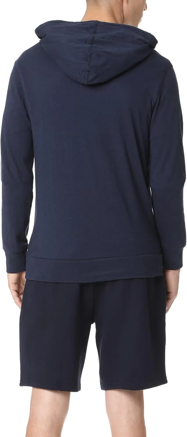 Lacoste Men's Long Sleeve Cotton Jersey Hooded T-Shirt