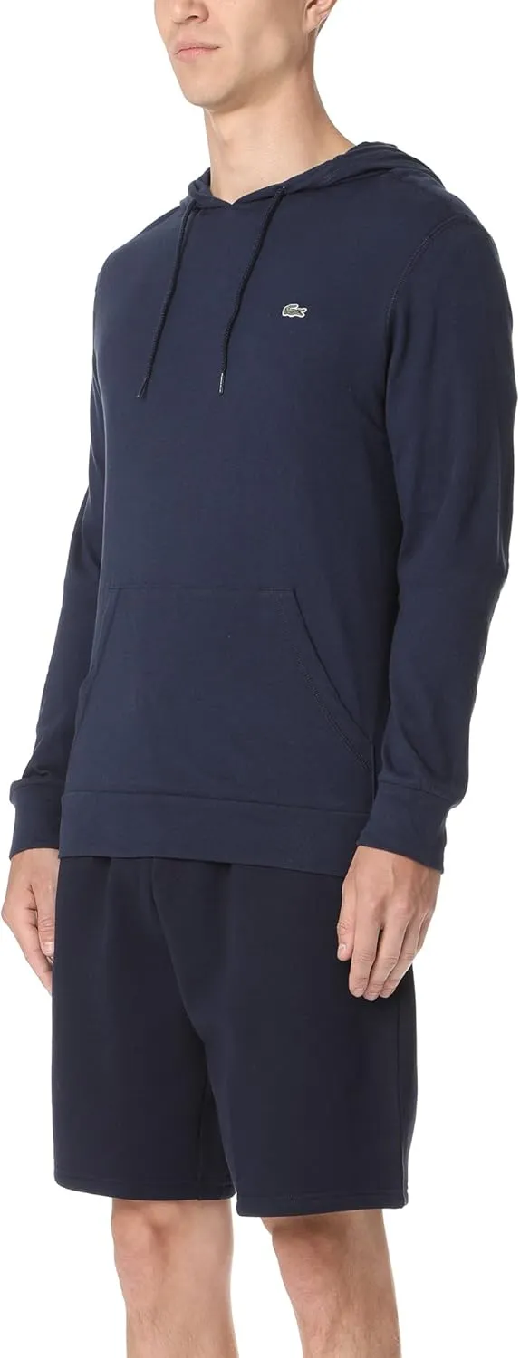 Lacoste Men's Long Sleeve Cotton Jersey Hooded T-Shirt