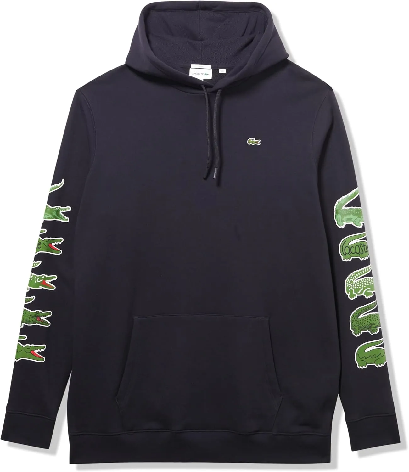 Lacoste Tall Fit Print Sleeve Sweatshirt