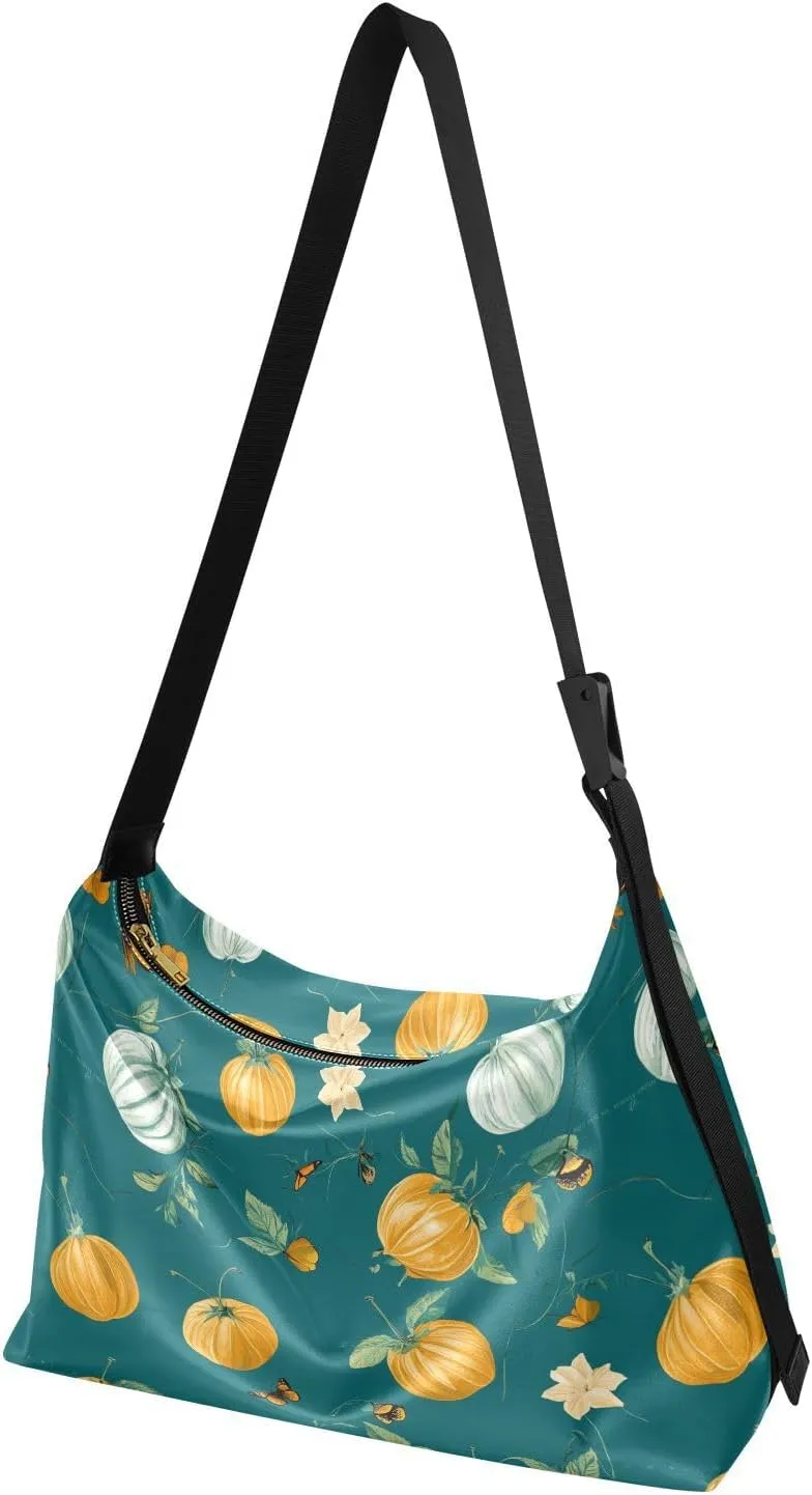 Ladies Purse Crossbody Trendy Womens Crossbody Sling Bag Large Shoulder Purse Funny Kumquat Fruit Purple