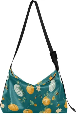 Ladies Purse Crossbody Trendy Womens Crossbody Sling Bag Large Shoulder Purse Funny Kumquat Fruit Purple