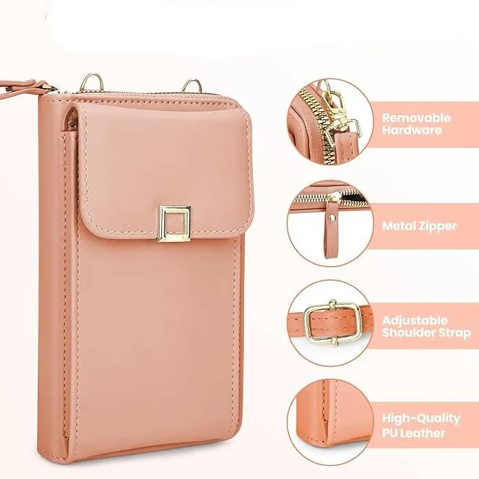 Lana | Women's Mini Leather Crossbody Phone Bag