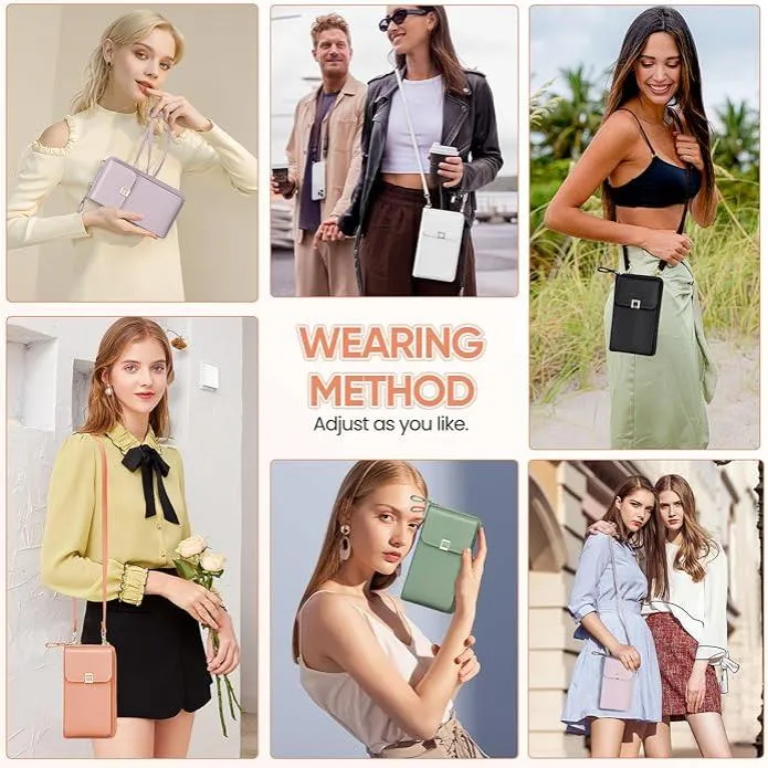 Lana | Women's Mini Leather Crossbody Phone Bag