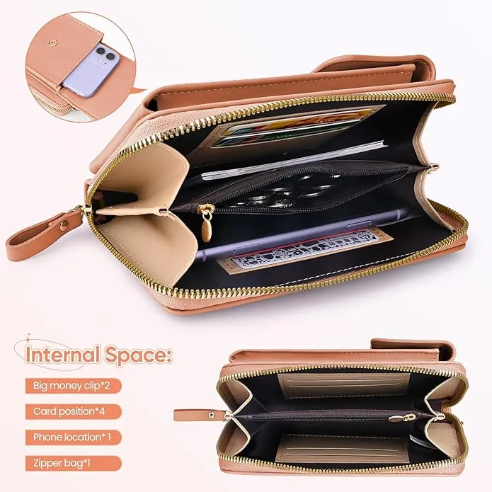 Lana | Women's Mini Leather Crossbody Phone Bag