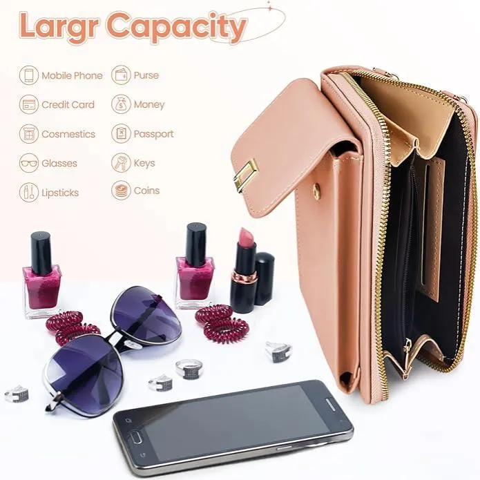 Lana | Women's Mini Leather Crossbody Phone Bag