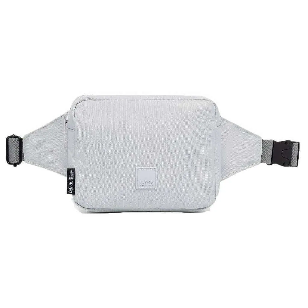 Lefrik Reef Stripes Crossbody Bum Bag - Cool Grey