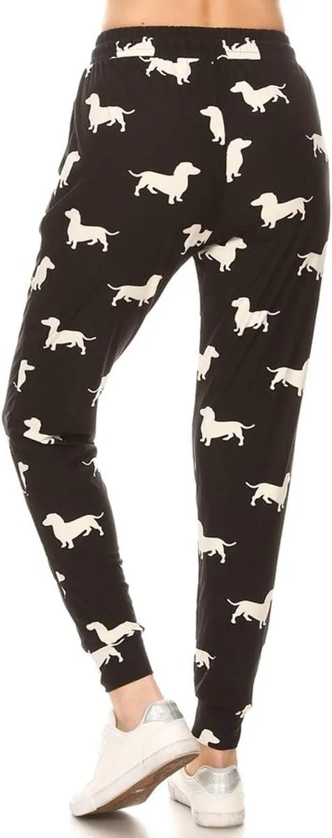 Leggings Depot Women's Relaxed-fit Jogger Track Cuff Sweatpants with Pockets for Yoga, Workout