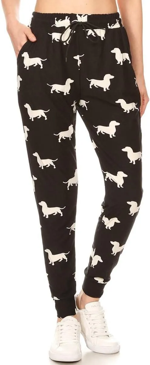 Leggings Depot Women's Relaxed-fit Jogger Track Cuff Sweatpants with Pockets for Yoga, Workout