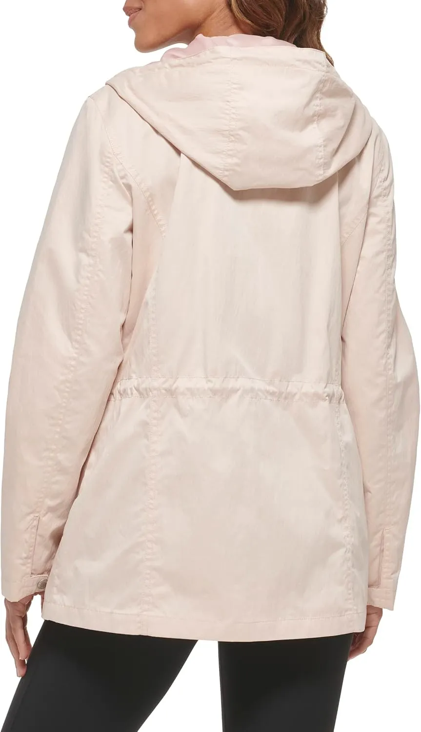 Levi's Women's Plus Four Pocket Hooded Military Jacket