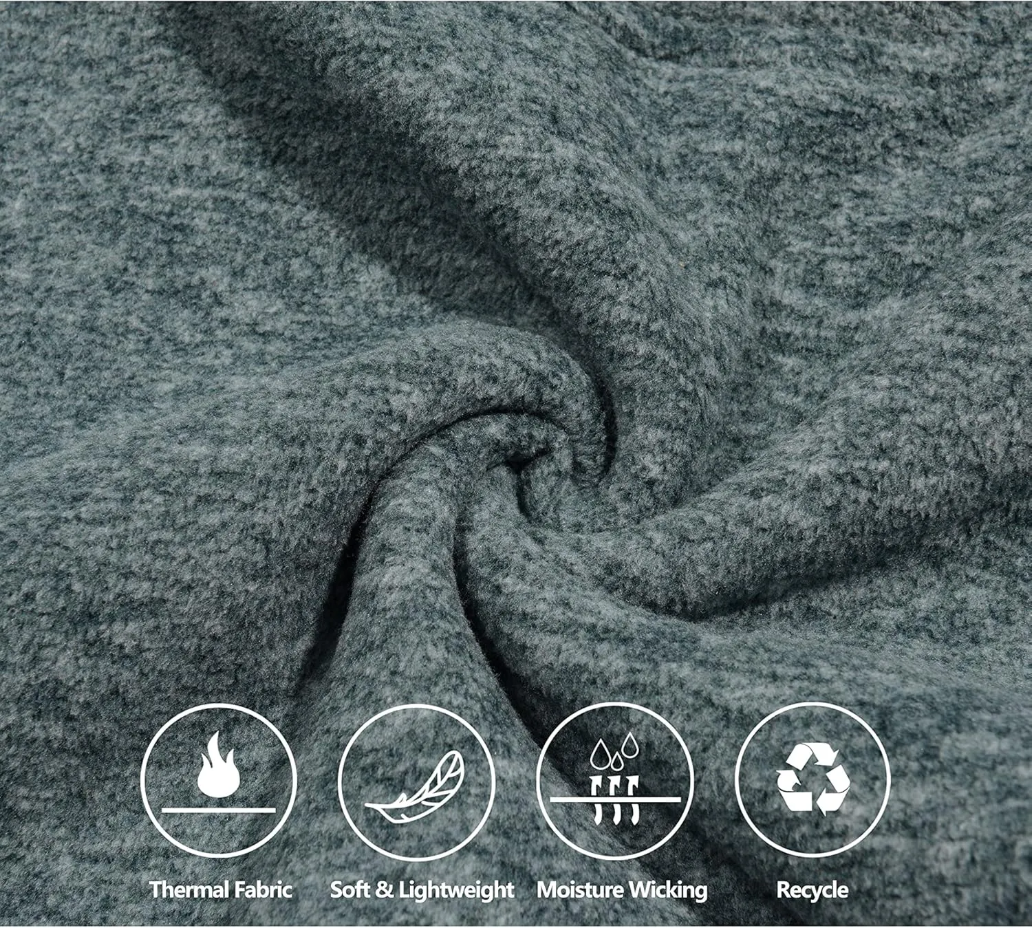 Little Donkey Andy Womens Winter Warm Polar Fleece Pullover Hoodie Lightweight Thermal Sweatshirts Running Hiking
