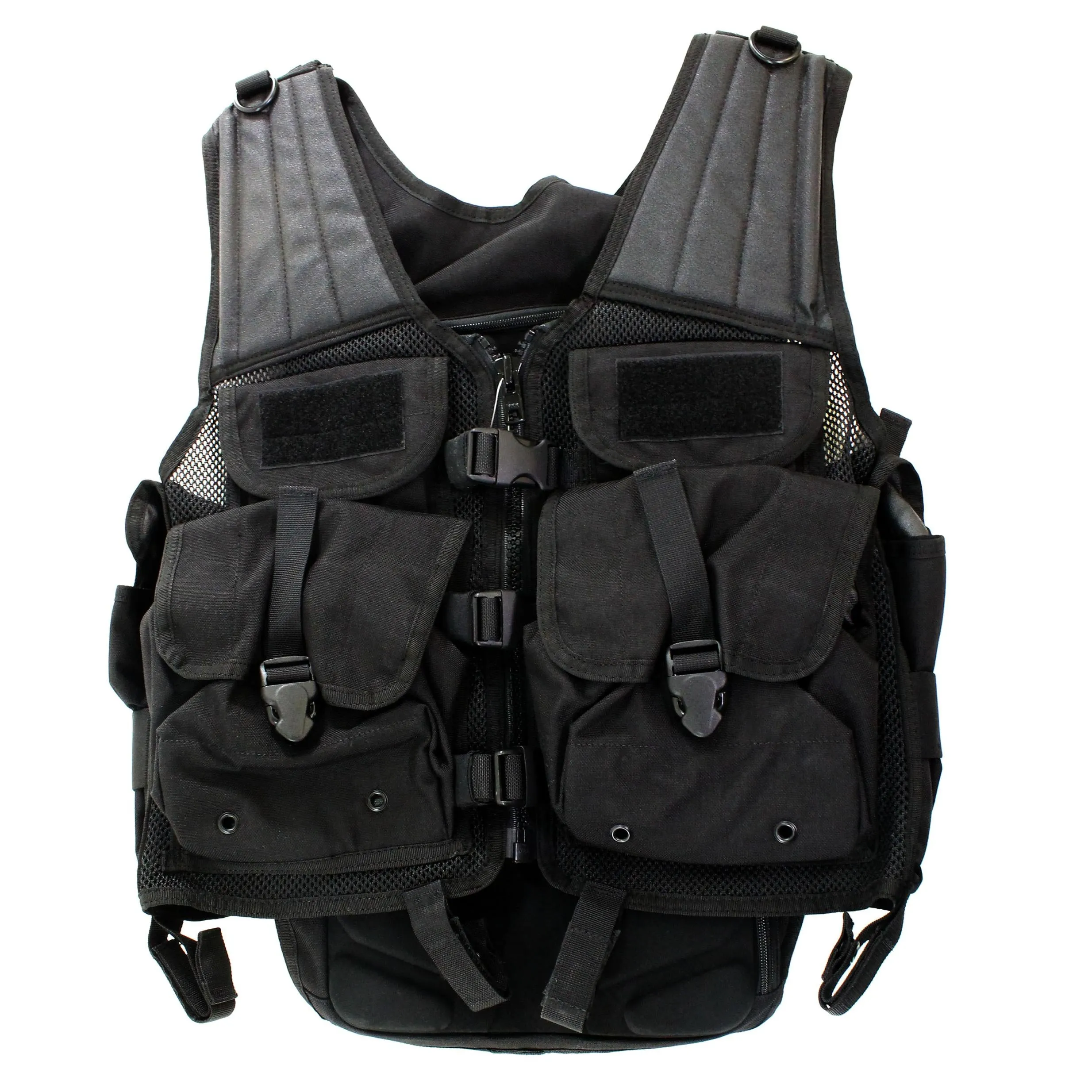 Load Bearing Vest Black,launcher,hang Tag