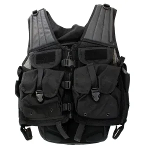 Load Bearing Vest Black,launcher,hang Tag