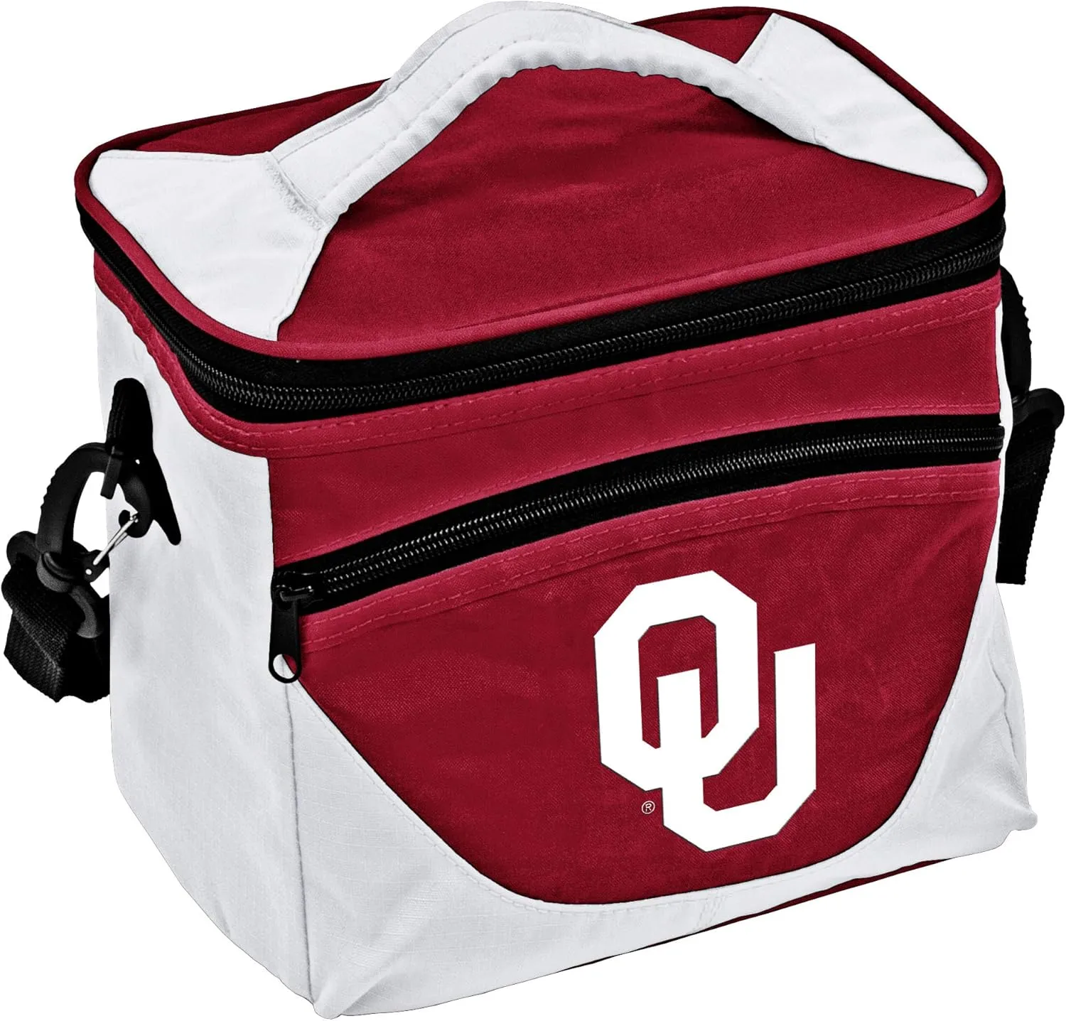 Logo Brands Officially Licensed NCAA Collegiate 9-Can Cooler Tote with Front Dry Storage Pocket and Shoulder Strap