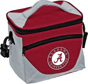 Logo Brands Officially Licensed NCAA Collegiate 9-Can Cooler Tote with Front Dry Storage Pocket and Shoulder Strap