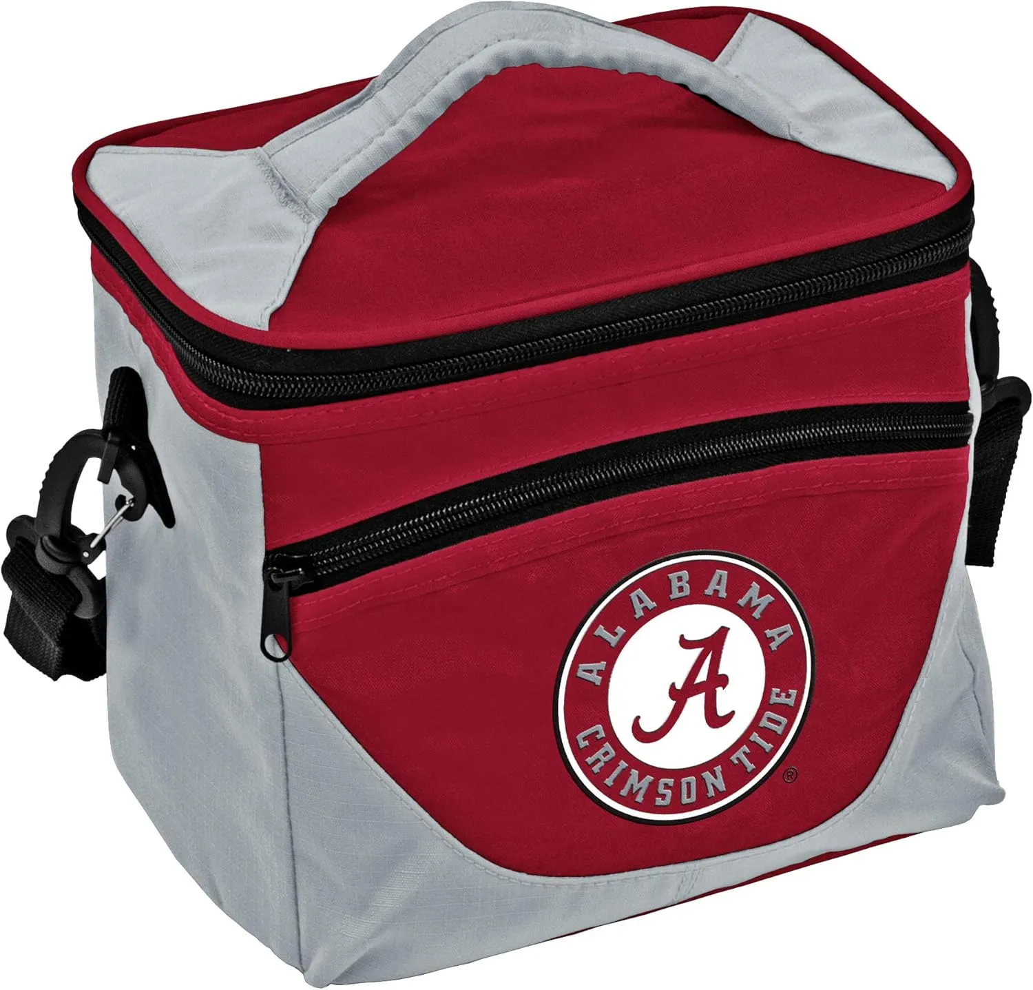Logo Brands Officially Licensed NCAA Collegiate 9-Can Cooler Tote with Front Dry Storage Pocket and Shoulder Strap