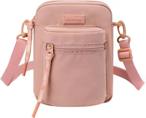 Long Keeper Crossbody Phone Bag - Women Men Travel Sling Bag Water Resistant Running Sport Cross Body Pouch Belt Waist Bag