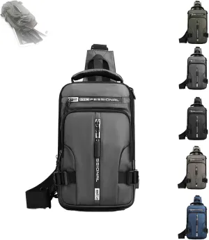Luckyabow Waterproof Crossbody Bag, Luckyabow Waterproof Sling Bag Backpack For Women Men, For Hiking And Walking