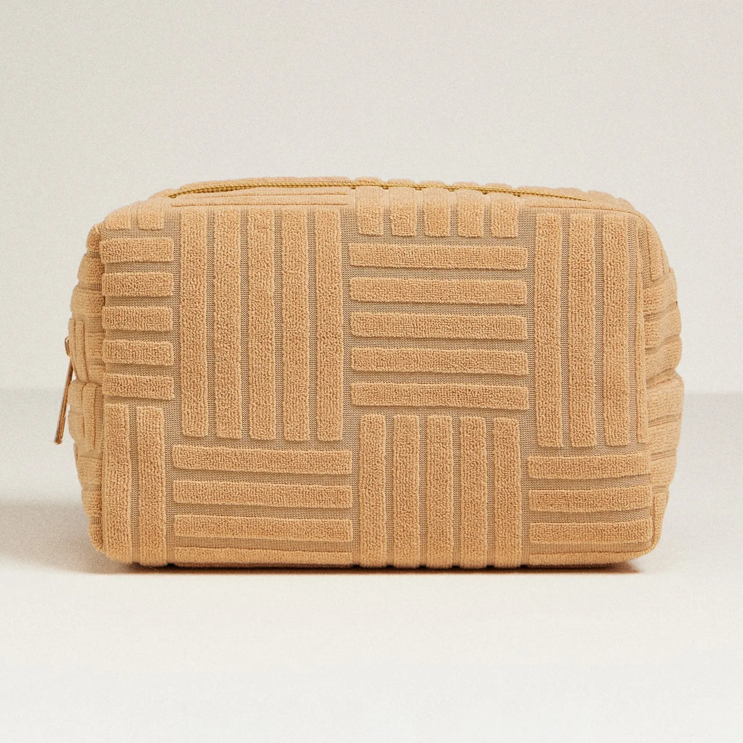 Luxe Terry fabric Travel Pouch -Medium