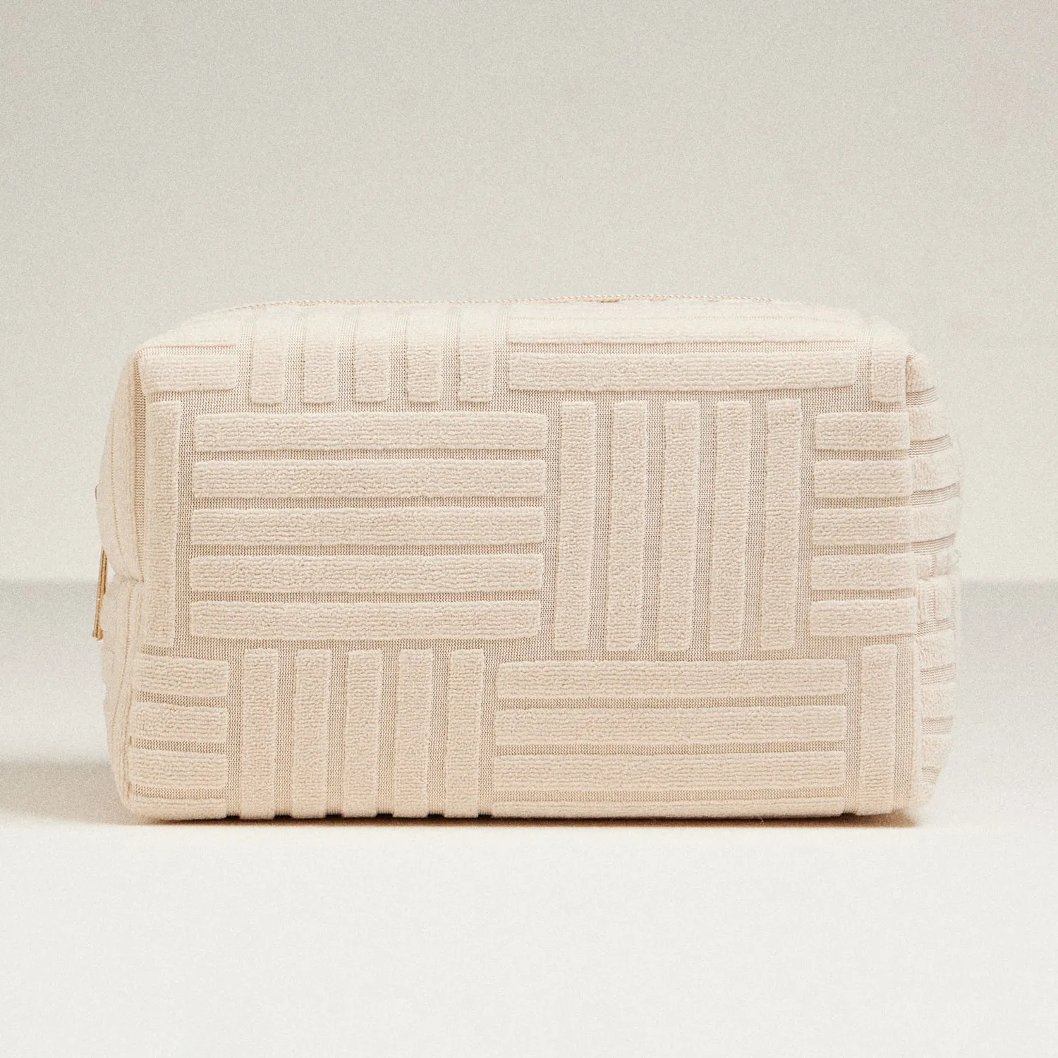 Luxe Terry fabric Travel Pouch -Medium