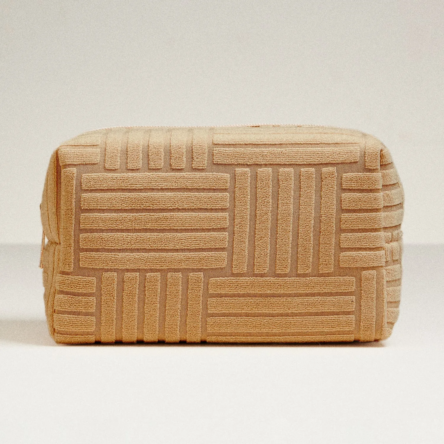 Luxe Terry fabric Travel Pouch -Medium