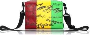 Man's And Woman's Shoulder Handbags Crossbody Bag Chest Bag Pocket Waterproof Non-Woven Jamaica Reggae