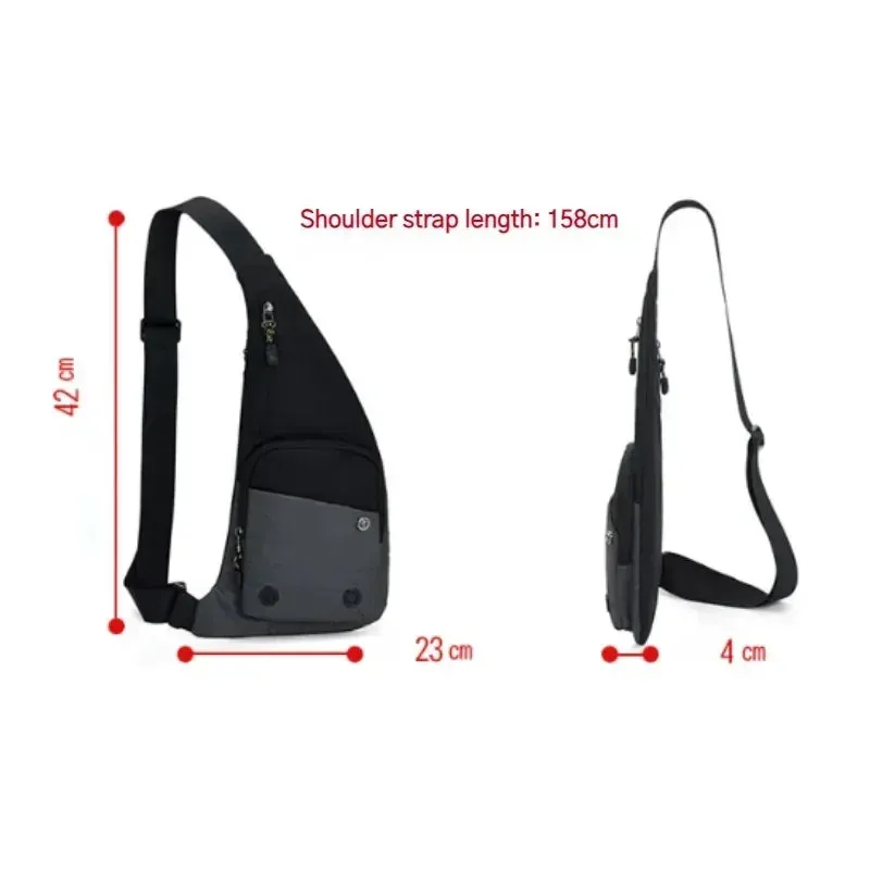 Mark | Compact Waterproof Canvas Crossbody Sling Bag