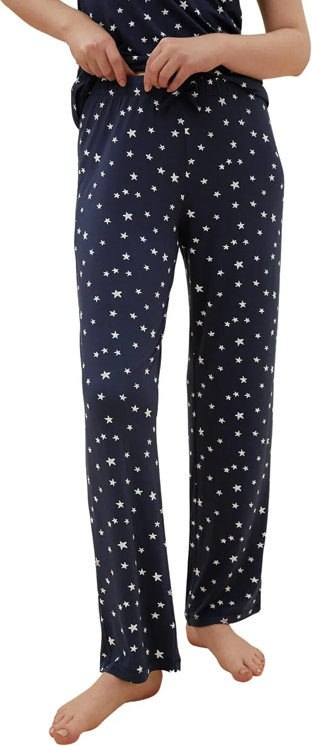 Marks & Spencer Women's Star Print Pajama Set
