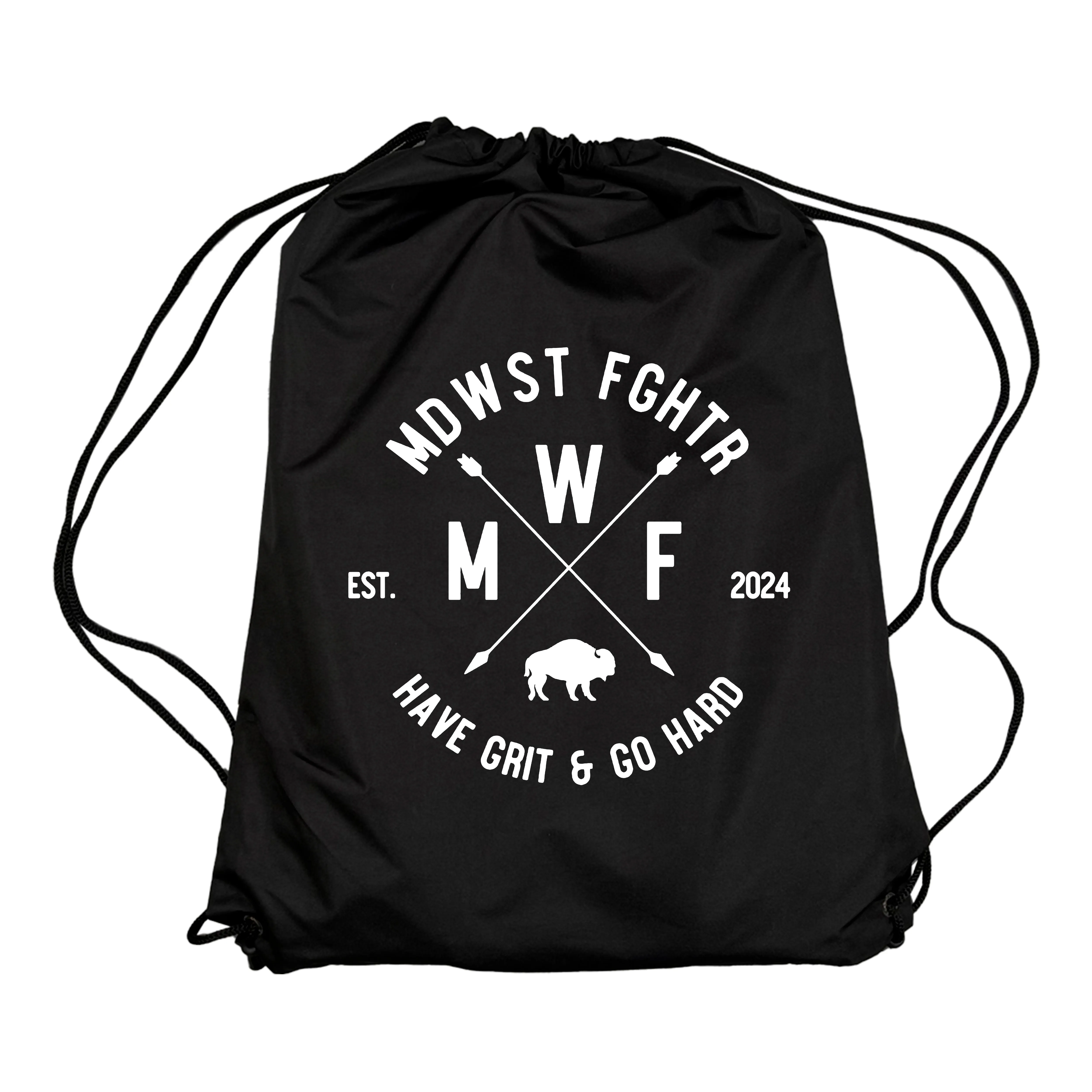 MDWST FGHTR Academy Drawstring Bags #8007 C