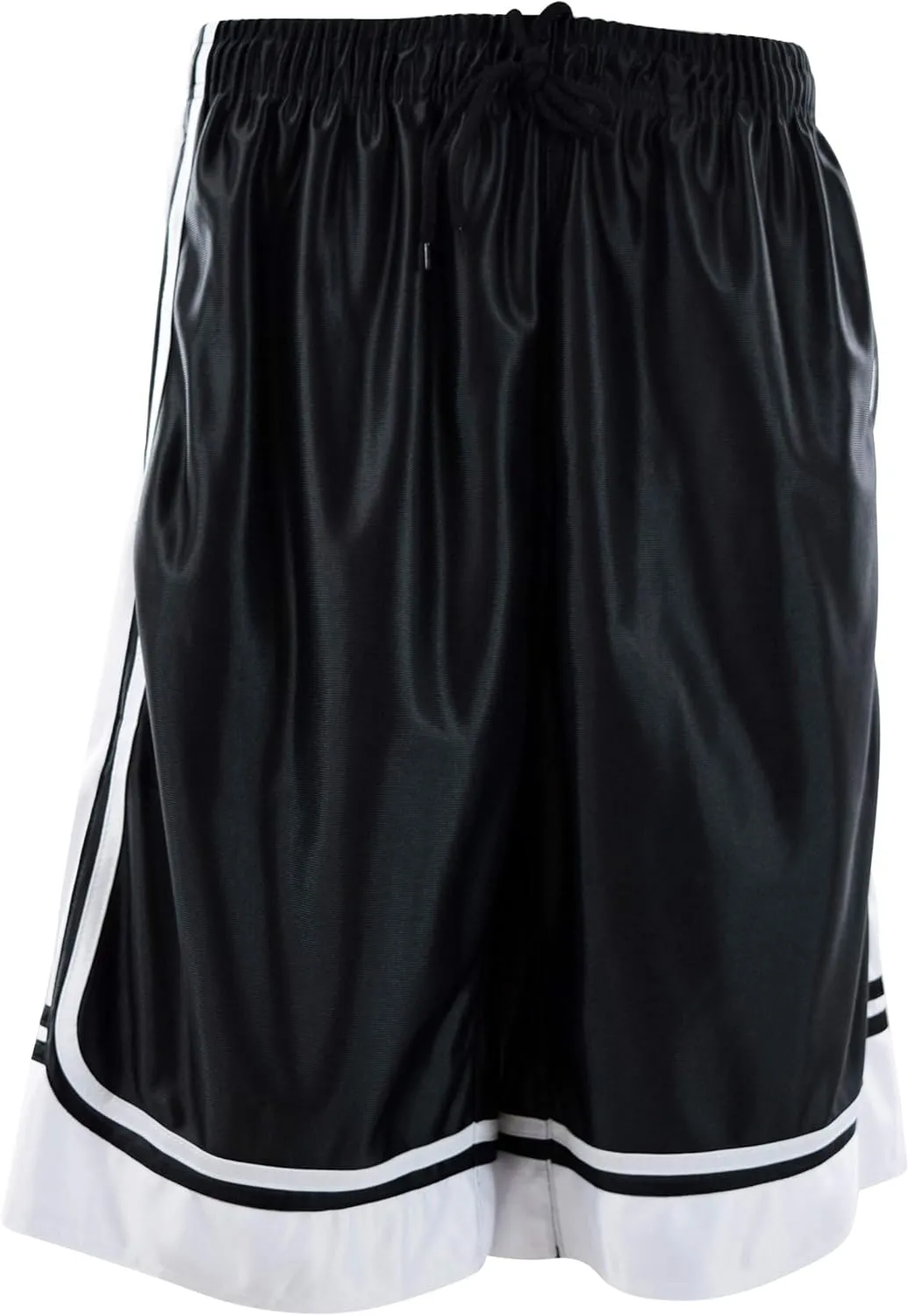 Mens Gym Training Basketball Shorts with Zippered Pockets
