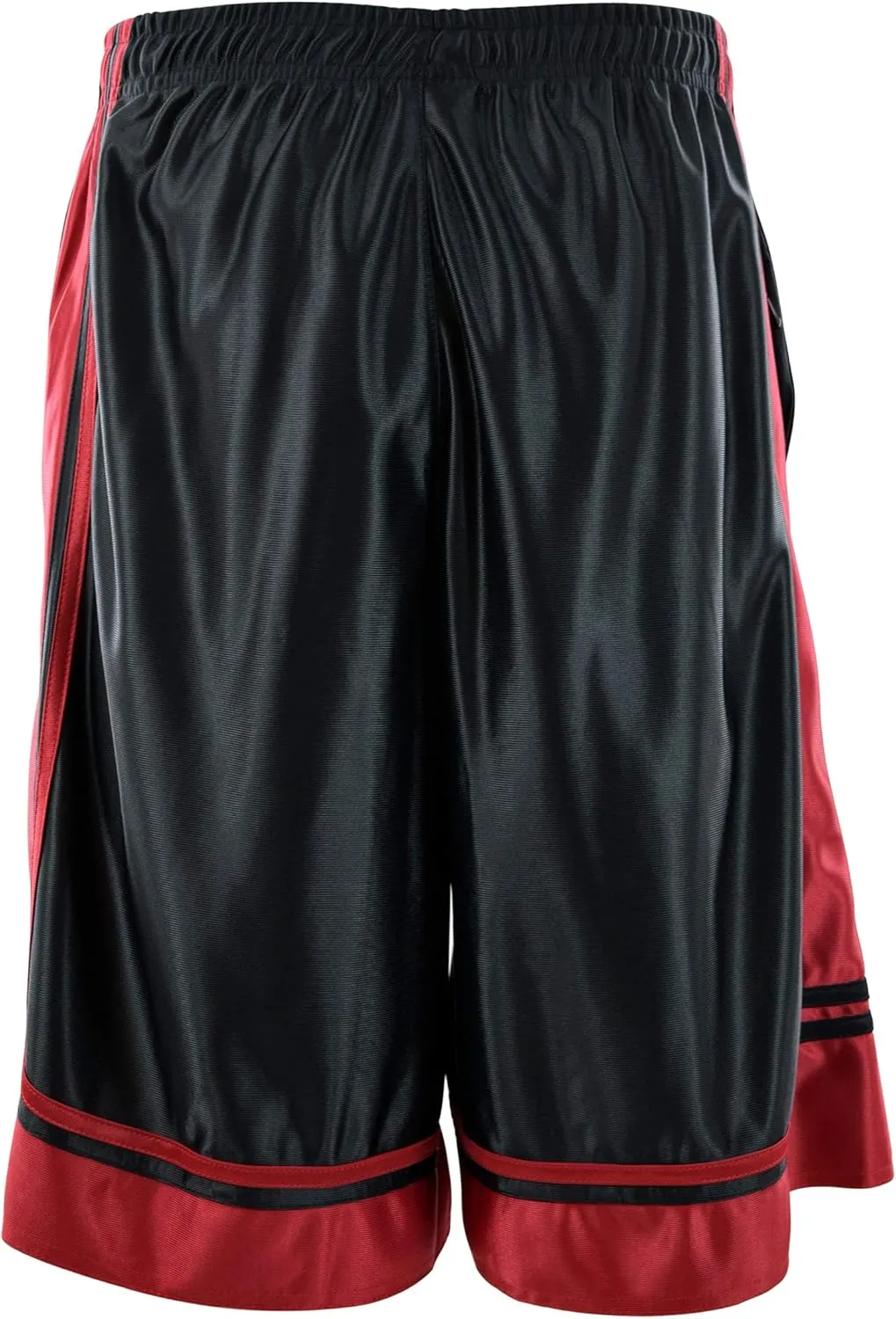 Mens Gym Training Basketball Shorts with Zippered Pockets