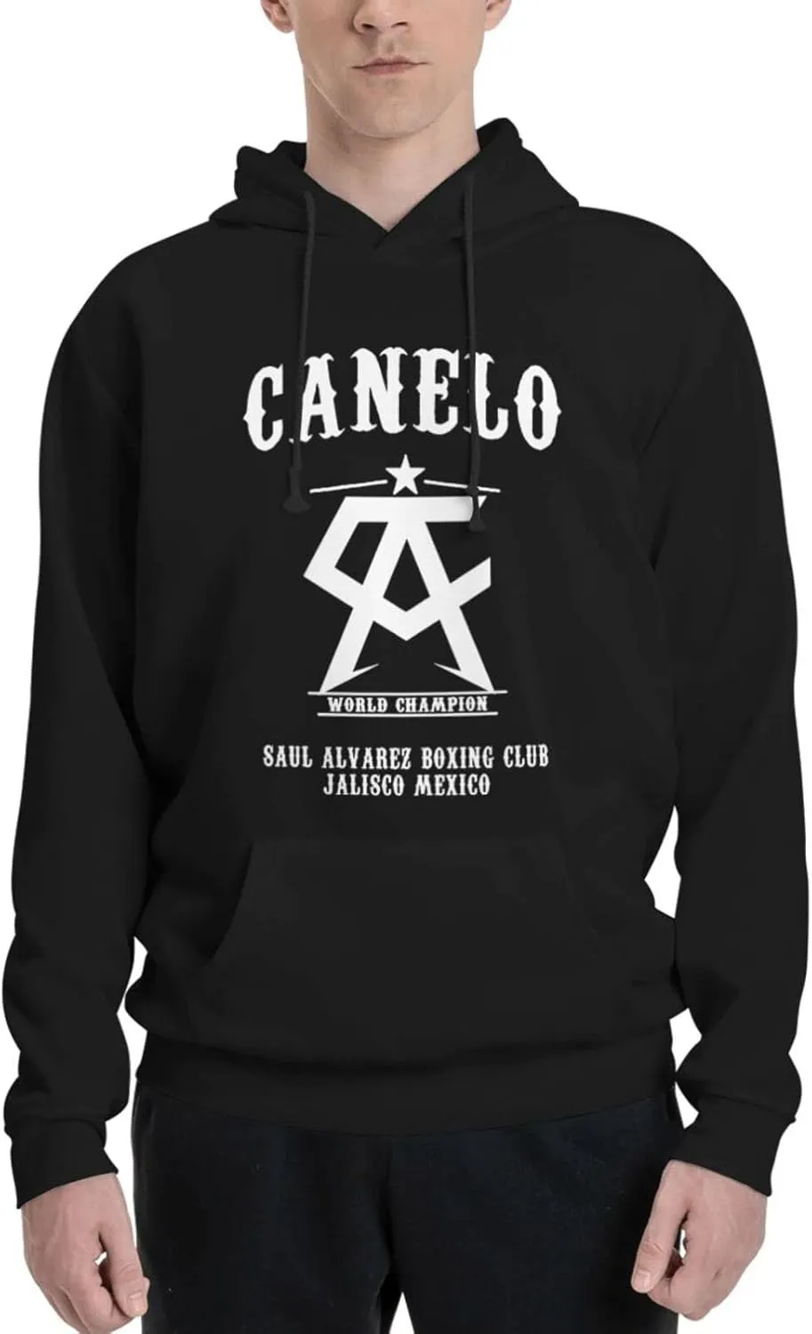 Men's Hooded Drawstring Pocket Pullover Hoodies for man