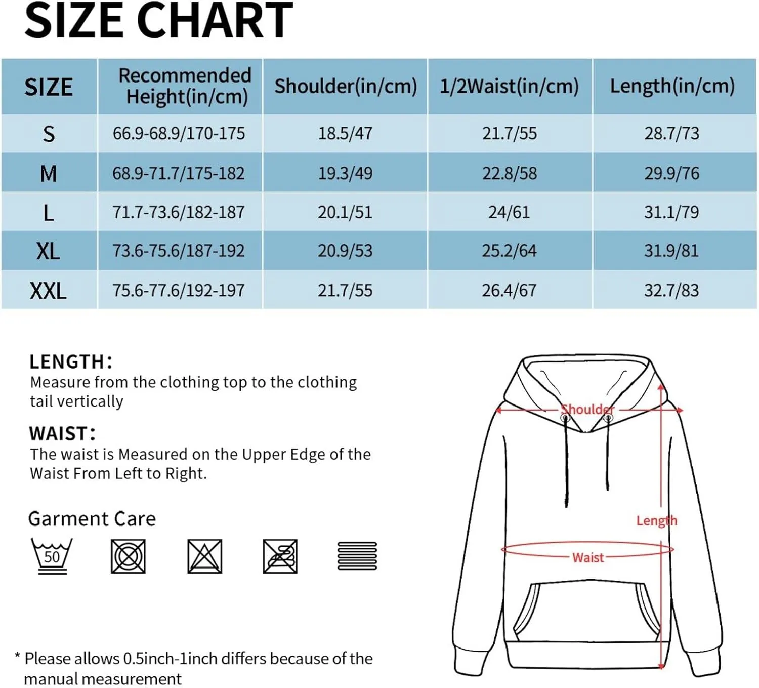 Men's Hooded Drawstring Pocket Pullover Hoodies for man